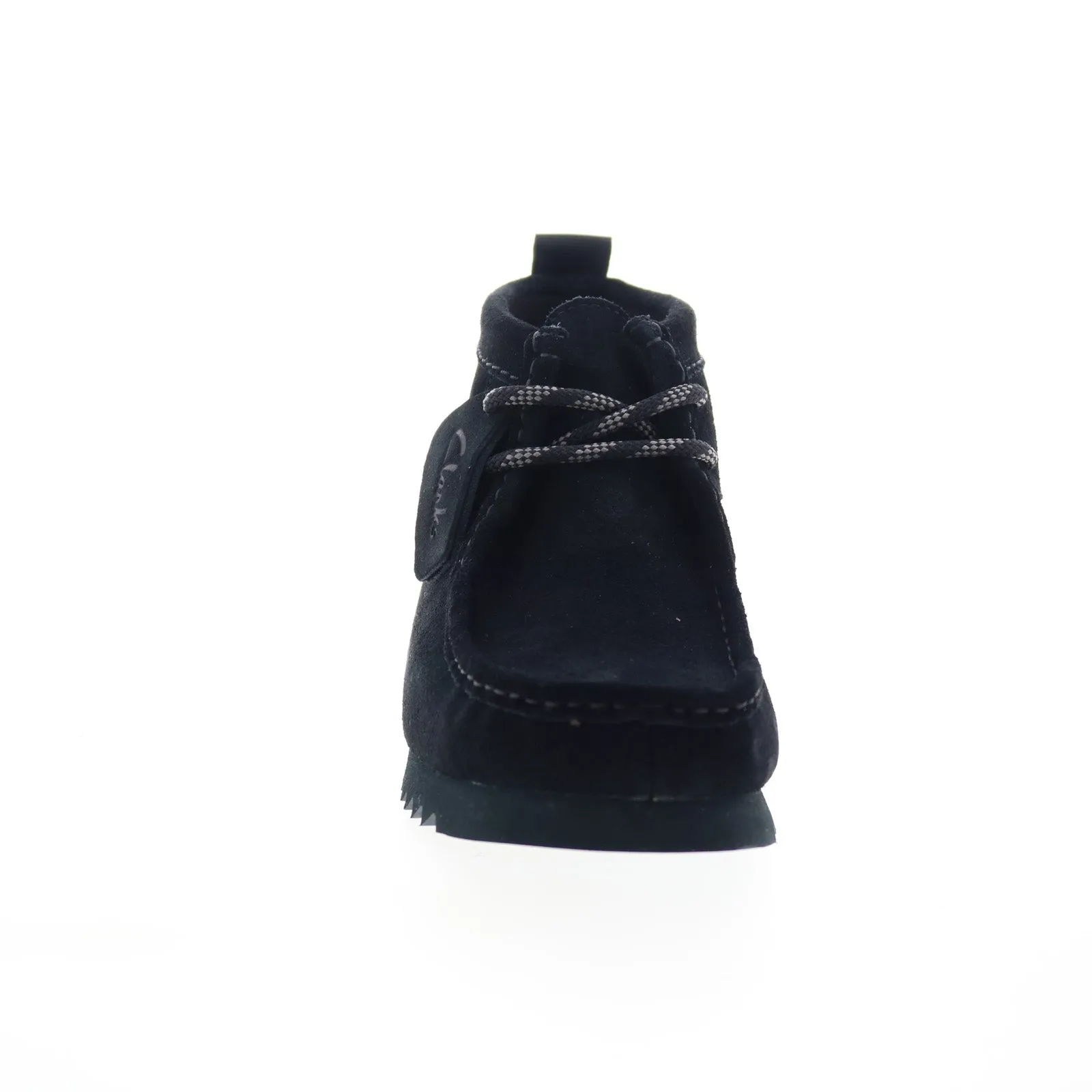 Clarks Wallabee 2 FTRE 26174936 Mens Black Suede Lace Up Chukkas Boots Slim Profile