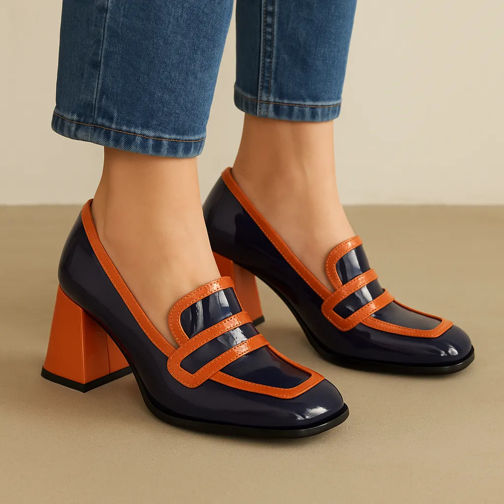 Vacation Style Walk Free TAMARA LONDON BERGEN INKY ORANGE