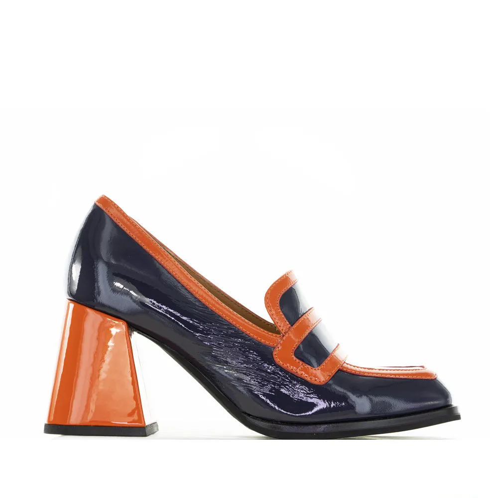TAMARA LONDON BERGEN INKY ORANGE Soft Leather Fit Quick Go