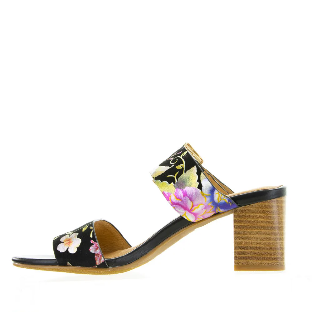 Bresley Asoto Black Garden perforated design Stylish Wear