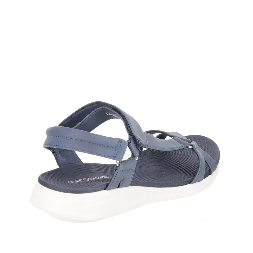 CC RESORTS FLOSS NAVY Park Leisure Durable Shoe Construction
