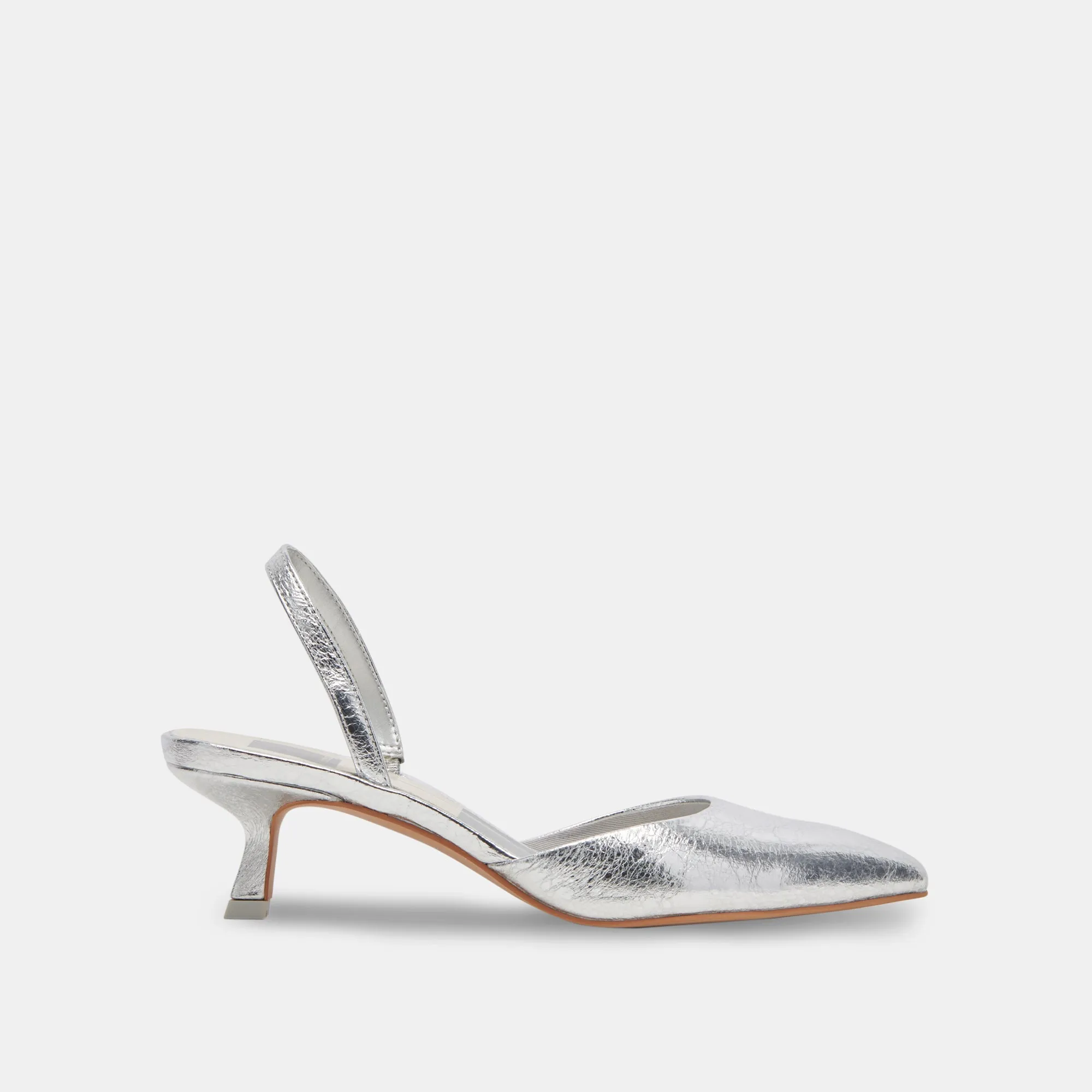 CORSA HEELS SILVER CRACKLED LEATHER Training