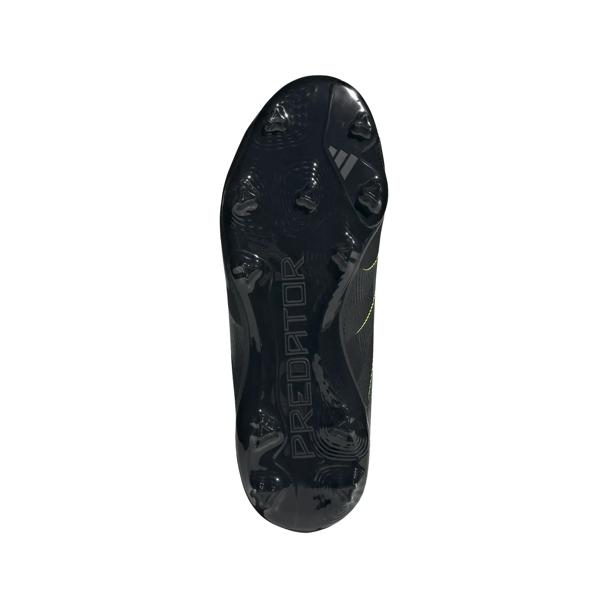 Cushion Support Tactical Move adidas Predator League Firm Ground/Multiground Junior Soccer Cleats (Black/Lucid Lemon)