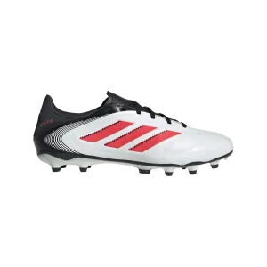 Adidas Copa Pure 3 League FG Football Boots (Cloud White/Lucid Red/Core Black) All-Weather Design