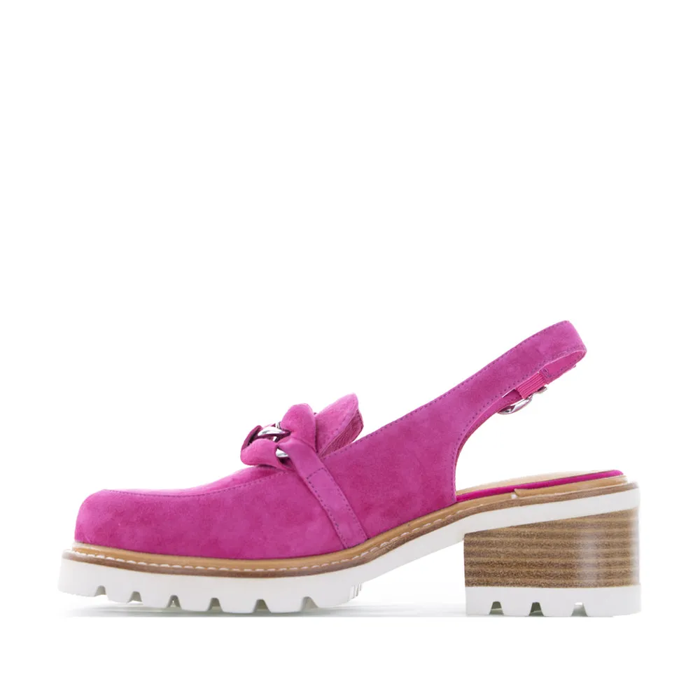 BRESLEY DOSILE HOT PINK SUEDE Ultra-soft sole Women's