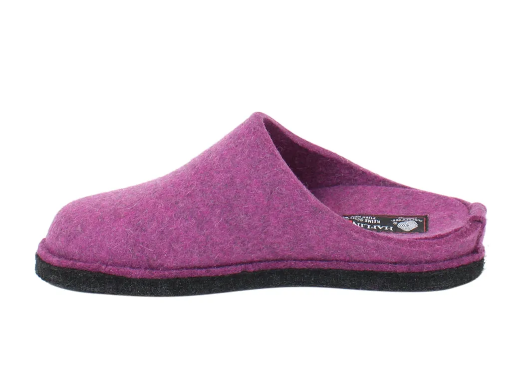 Haflinger Slippers Flair Soft Mulberry Ultimate Comfort Effortless Slip Fit
