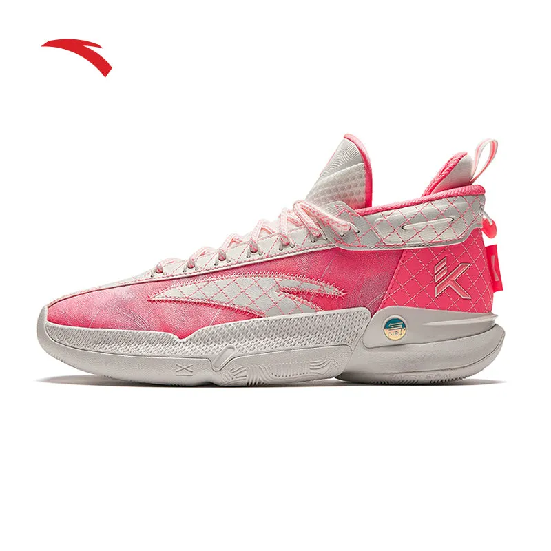 ANTA Klay Thompson KT9 Valentine's Day Basketball Shoes Pose Ready Korean Trend