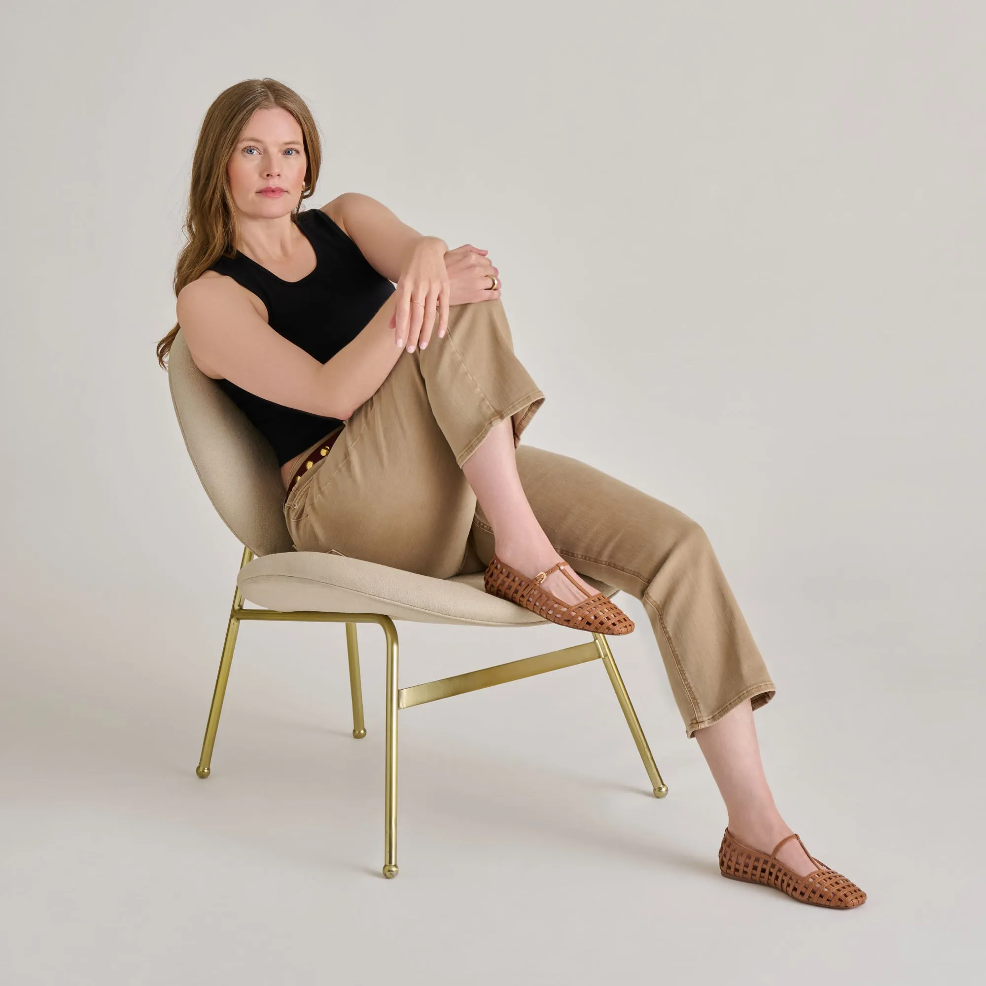 Art Tour Client Meet RAINS BALLET FLATS SADDLE STELLA