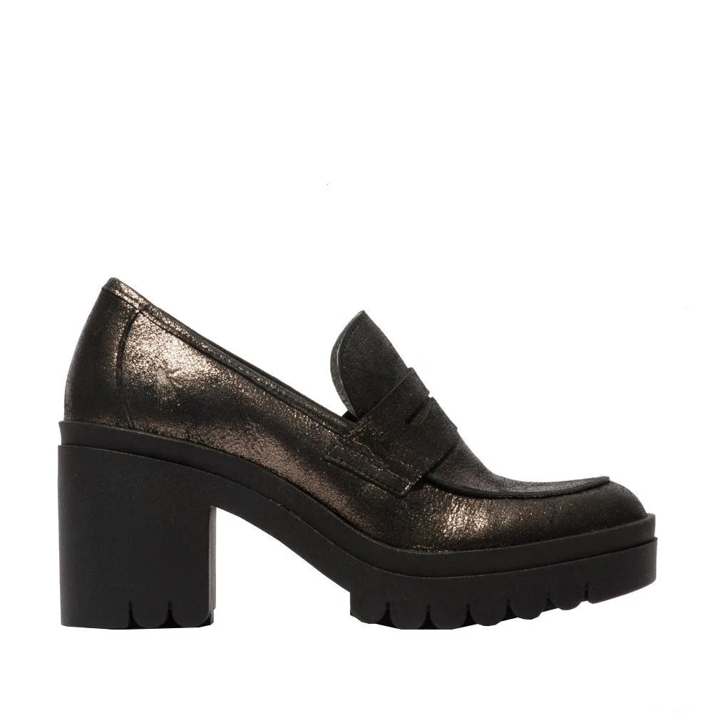 FLY LONDON TOKY GRAPHITE Daytime Heels
