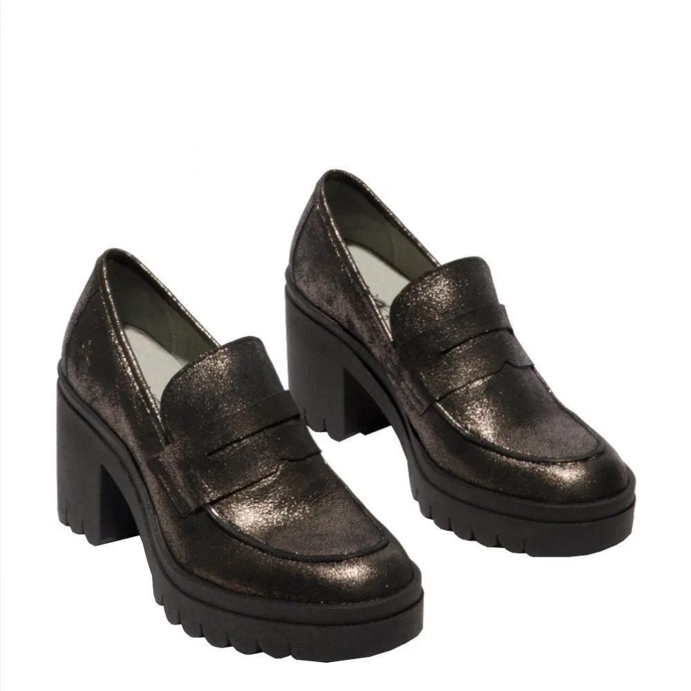 FLY LONDON TOKY GRAPHITE Designer Platform Shoes Designer Wedding Shoes