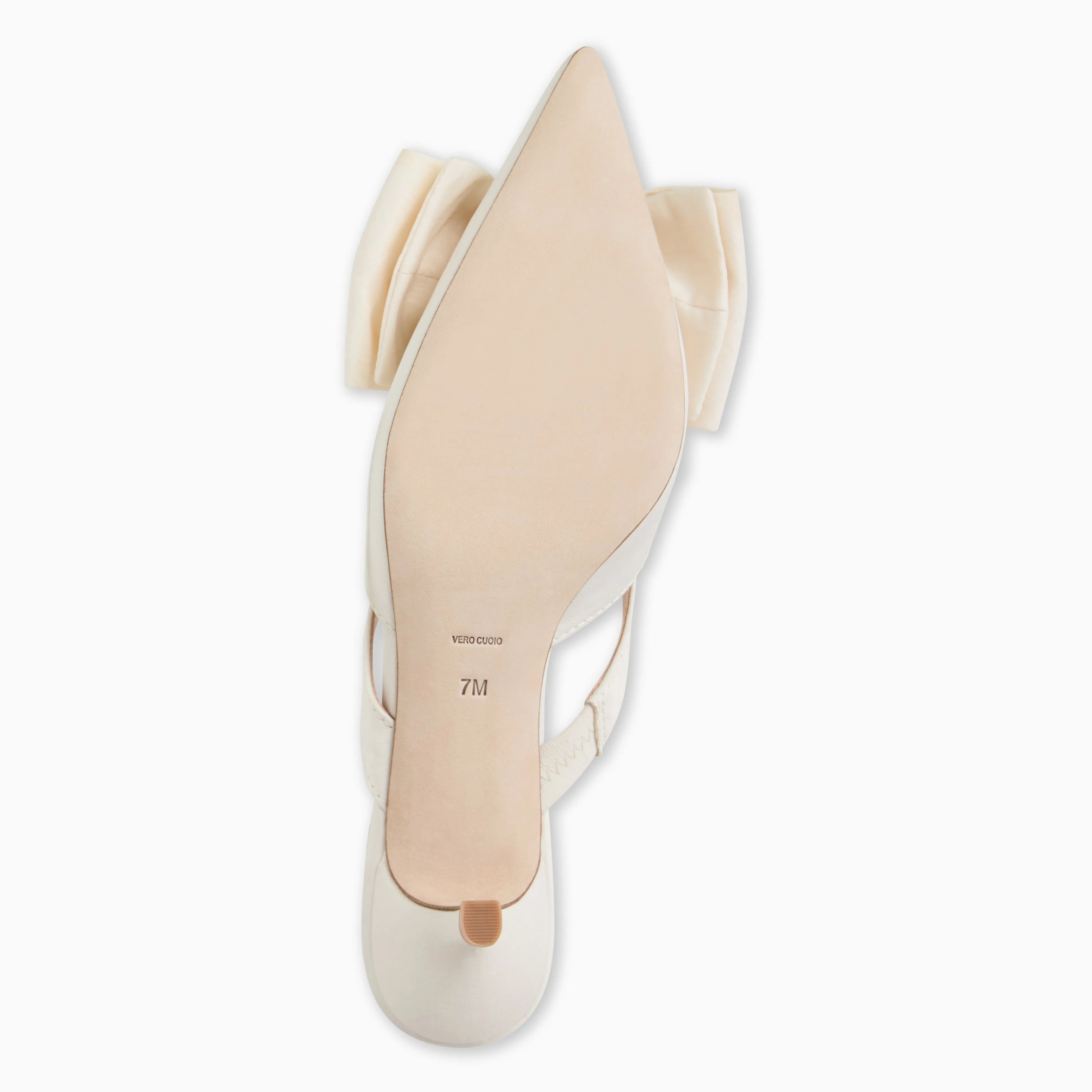 Cynthia Bow Kitten Heel Mule Running Icon Edge