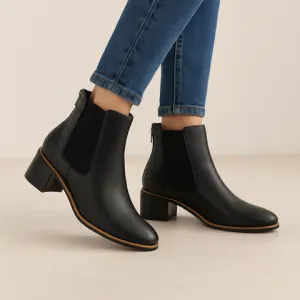 LE SANSA REMTON BLACK elegant user animal-print