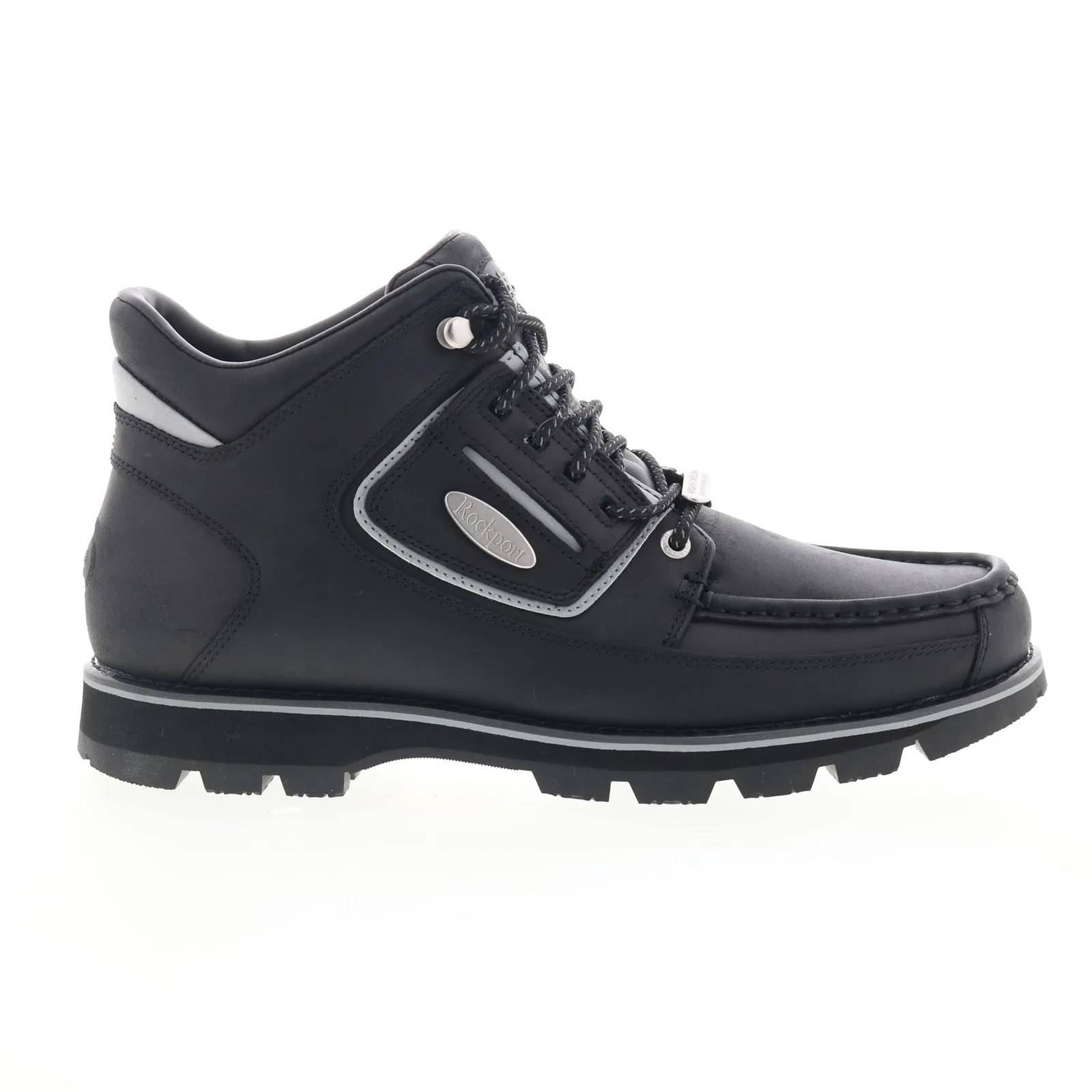 Side zipper Rockport Umbwe II Waterproof Mweka Mens Black Wide Casual Dress Boots
