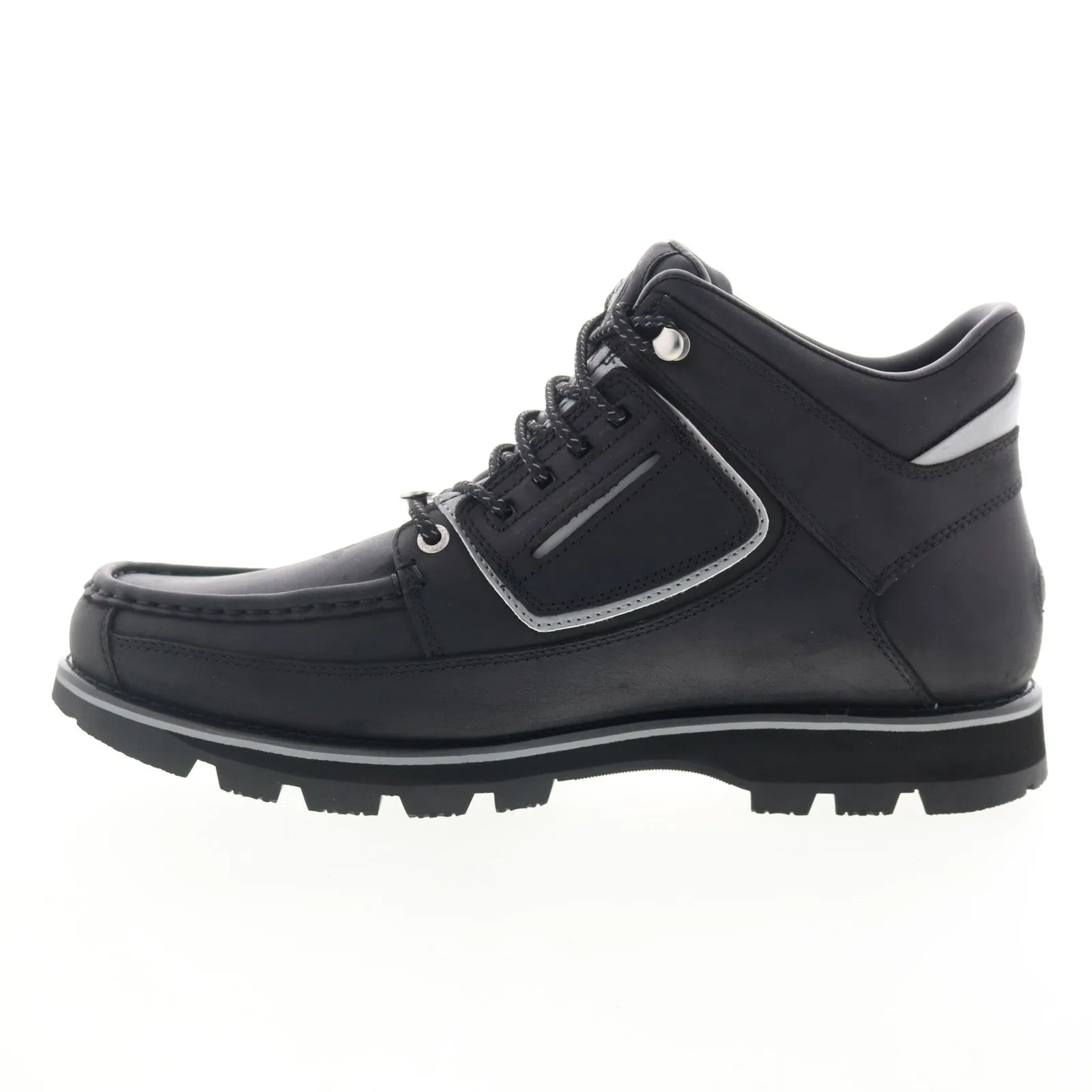 Rockport Umbwe II Waterproof Mweka Mens Black Wide Casual Dress Boots Slip-On Style