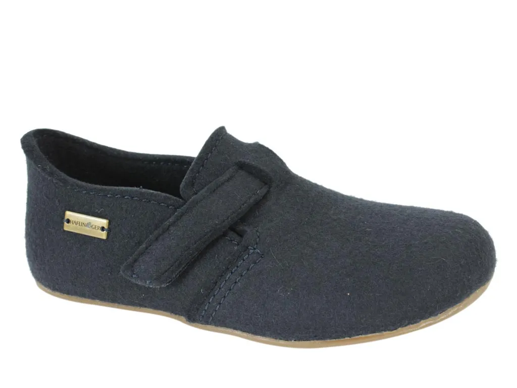 Haflinger Slippers Everest Focus Navy Quick Beach Footwear