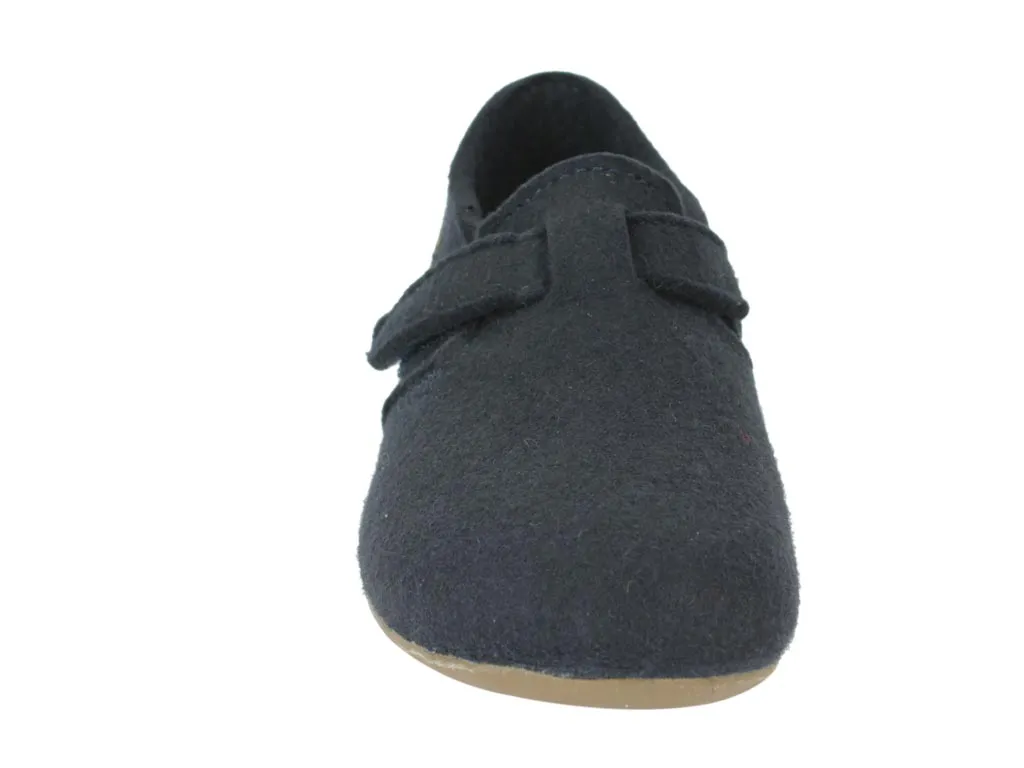 Haflinger Slippers Everest Focus Navy Easy Walk