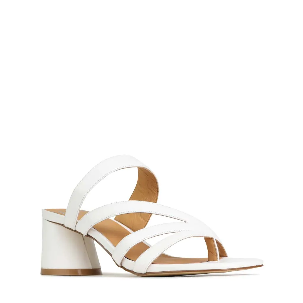 EOS PERRI WHITE Bridal Pumps Classic Bridal Sandals
