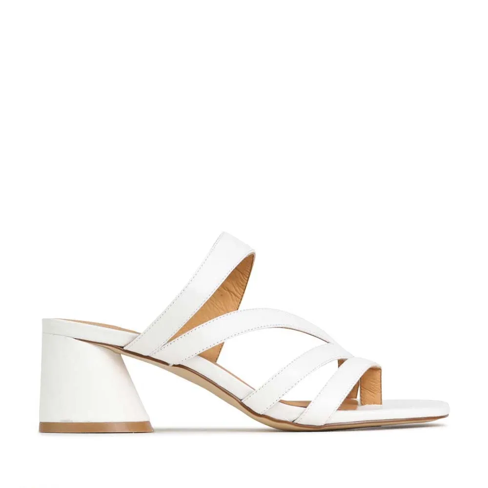 EOS PERRI WHITE Fashion Stiletto Sandals Anti Slip