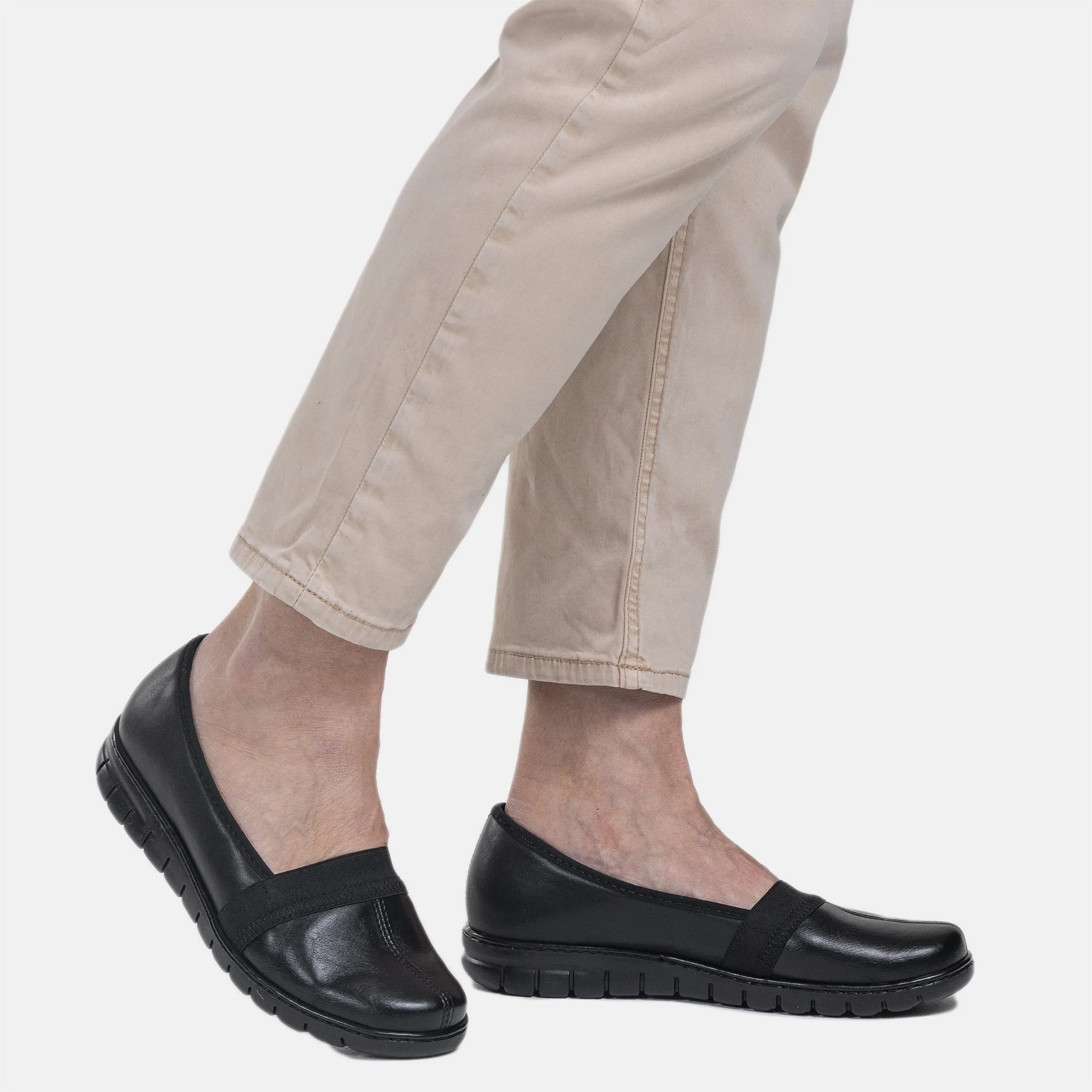 VANAMO Women??s Pomar  stretch slip-ons Daily Casual City Style
