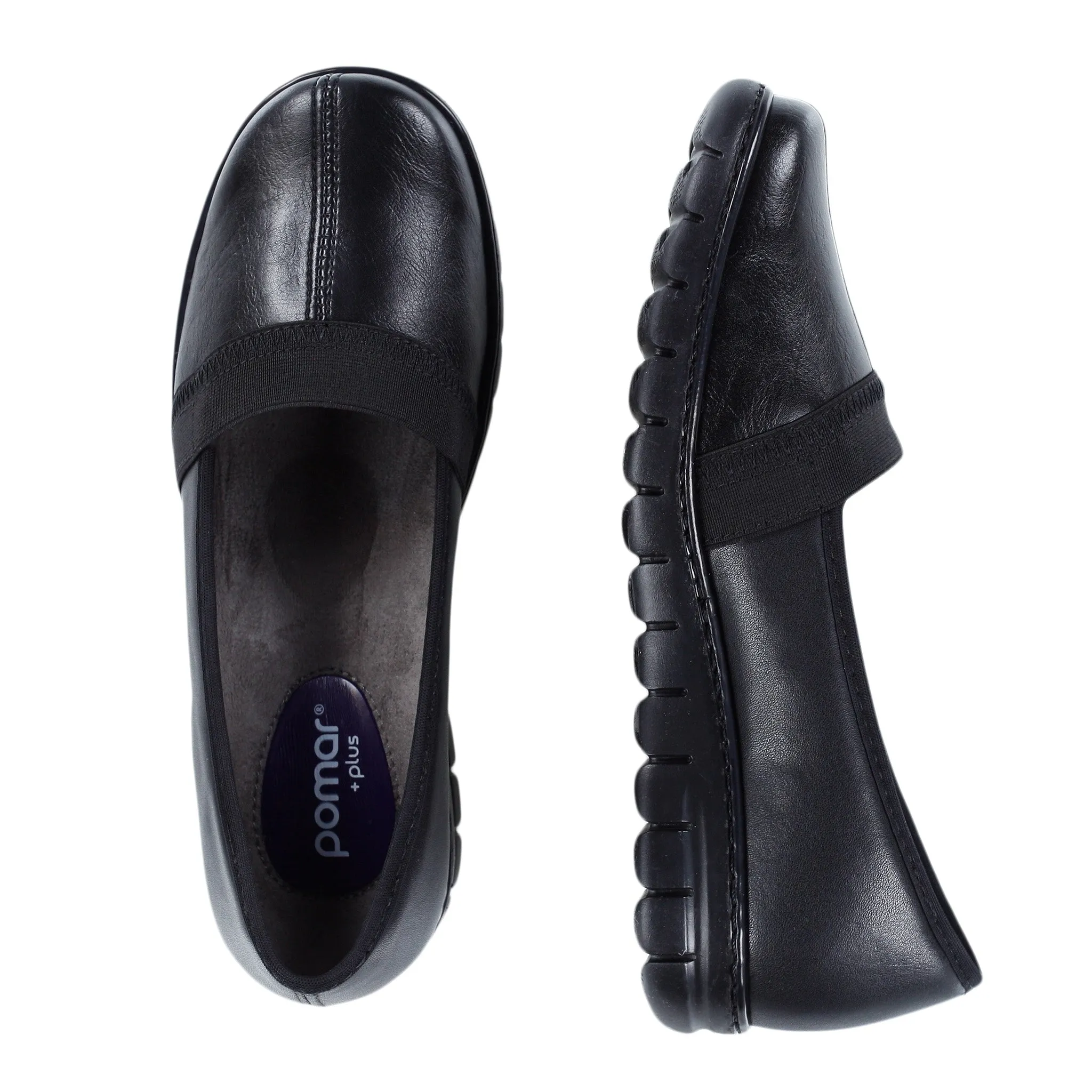 Air Cushion Comfy Step Walk VANAMO Women??s Pomar  stretch slip-ons