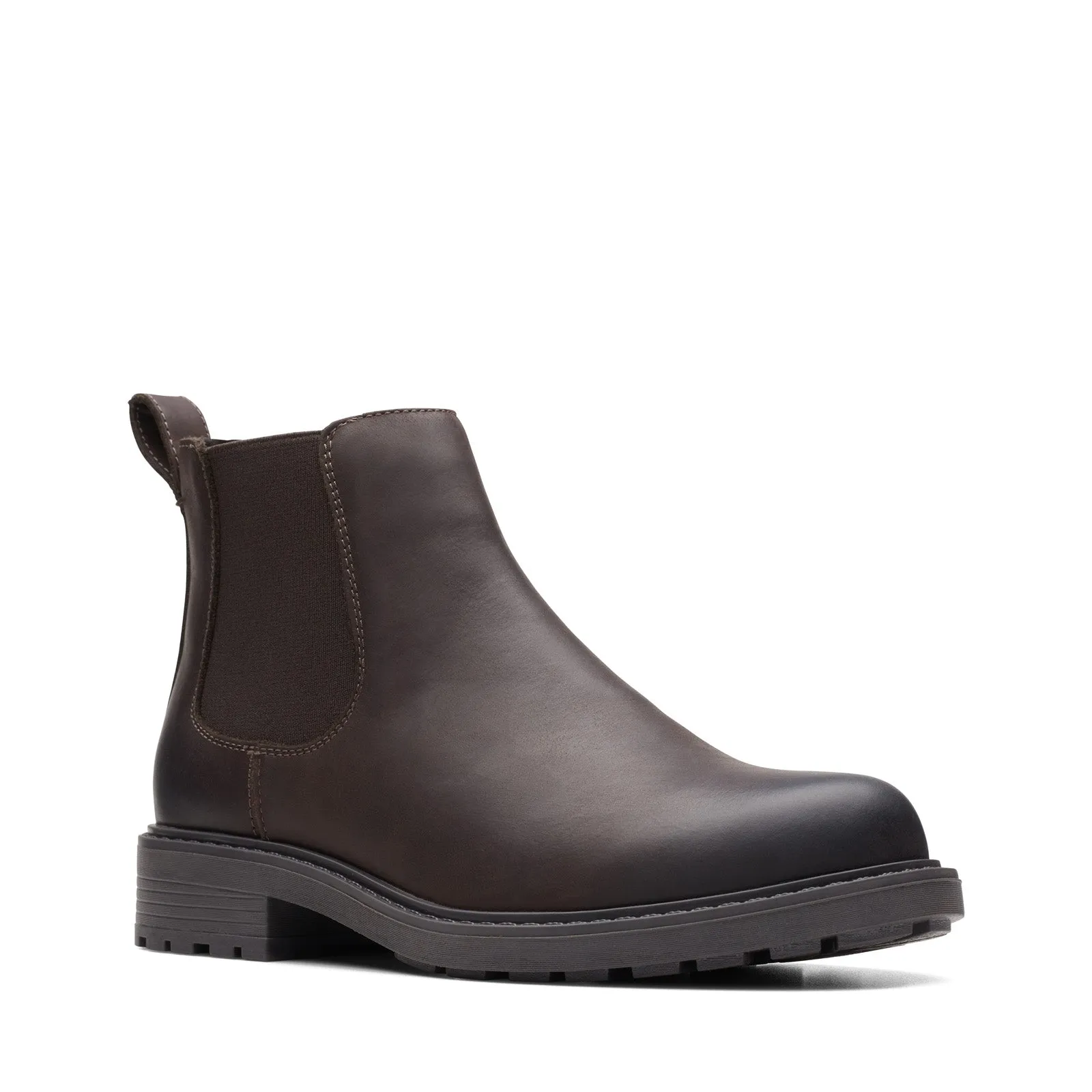 Young Professional Clarks Orinoco 2 Lane 26174783 Womens Brown Leather Chelsea Boots