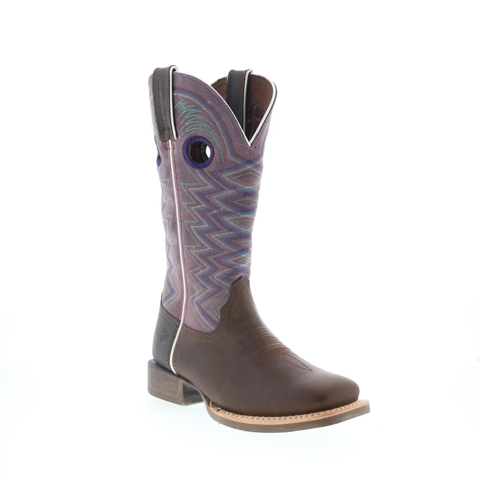 soft feel Durango Lady Rebel Pro DRD0354 Womens Brown Leather Slip On Western Boots