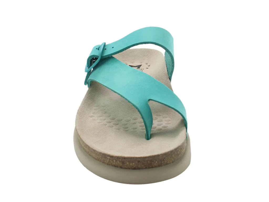 Quick Comfort Mephisto Sandals Helen Turquoise