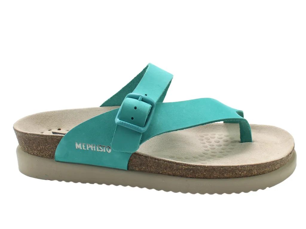 High-Quality Material Mephisto Sandals Helen Turquoise