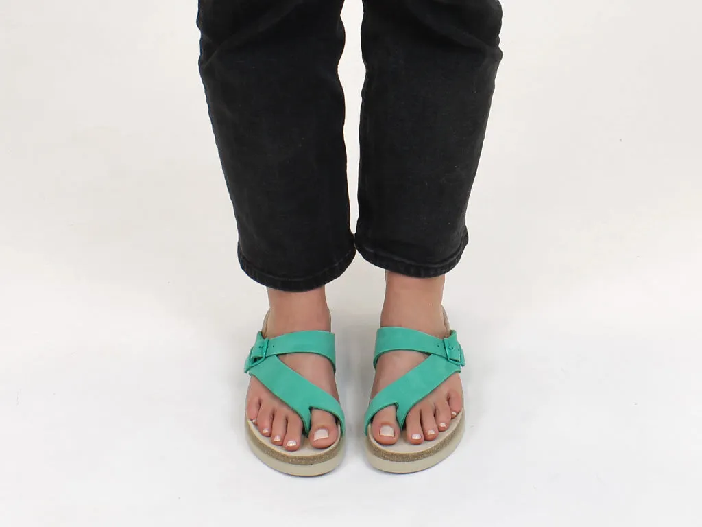 Flexible Fit Mephisto Sandals Helen Turquoise