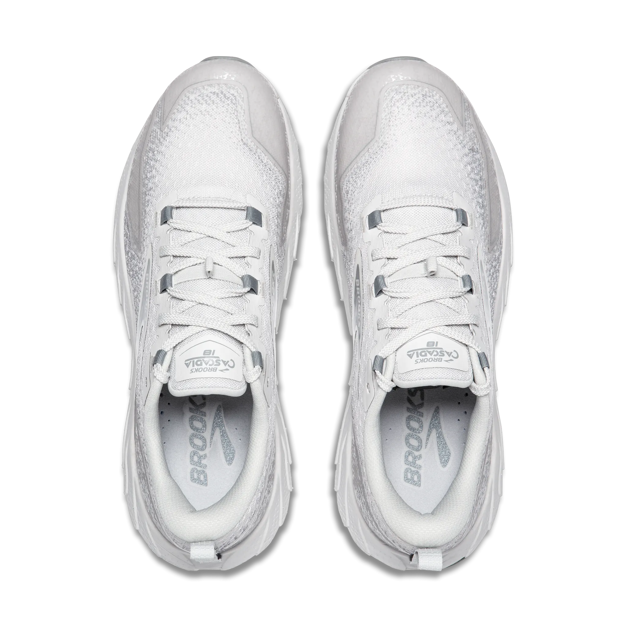 shiny shoes Autumn running style Men's Cascadia 18