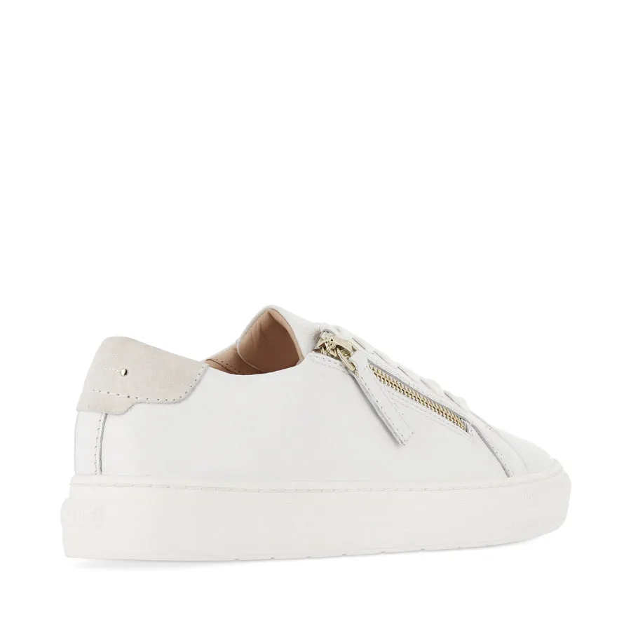 bodybuilders Slip-resistant durability BILLIE - WHITE TUMBLED LEATHER