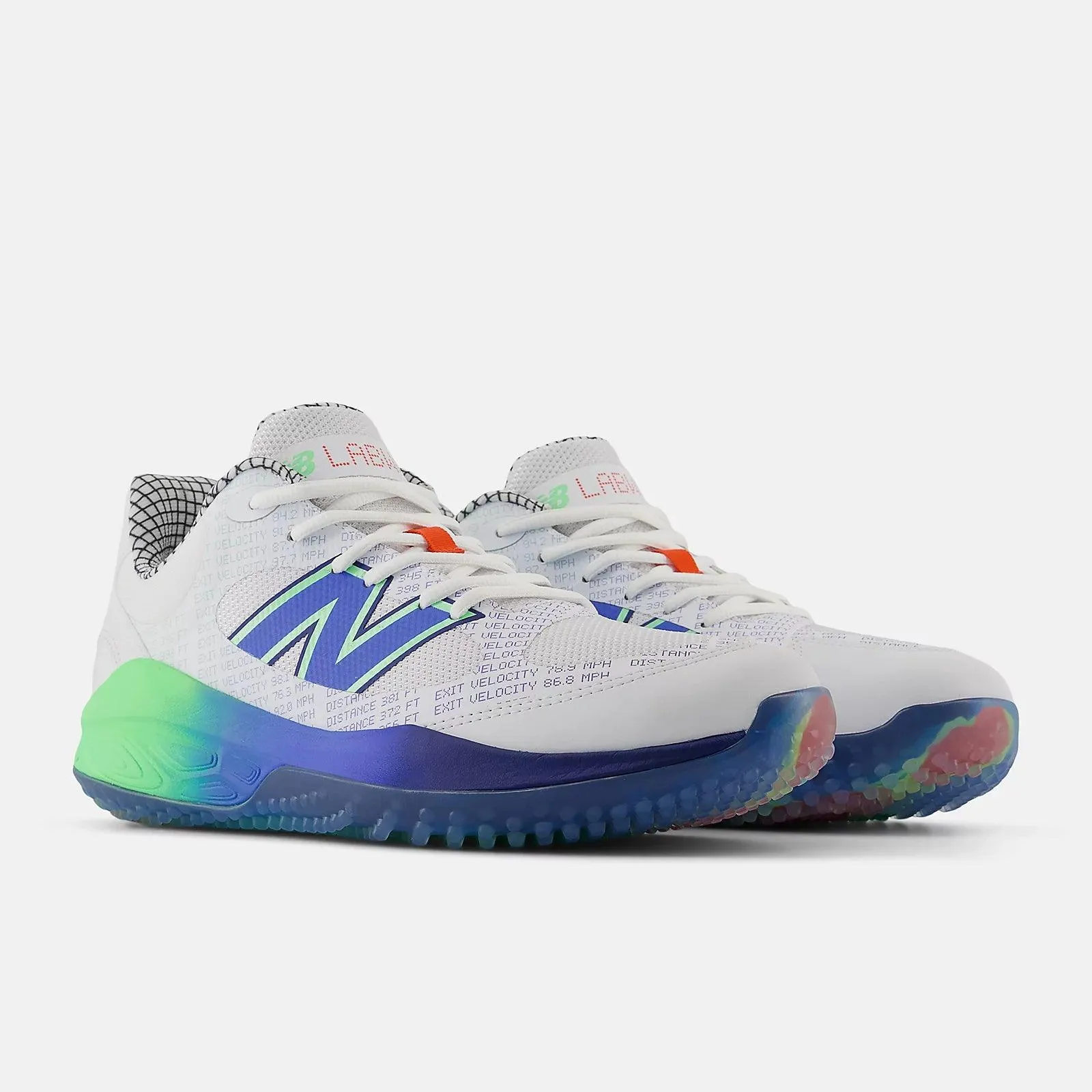 Lace Up Smart Performance New Balance Men's Fresh Foam 3000 v7 Turf Baseball Shoes - Lab Work - T3000IT7