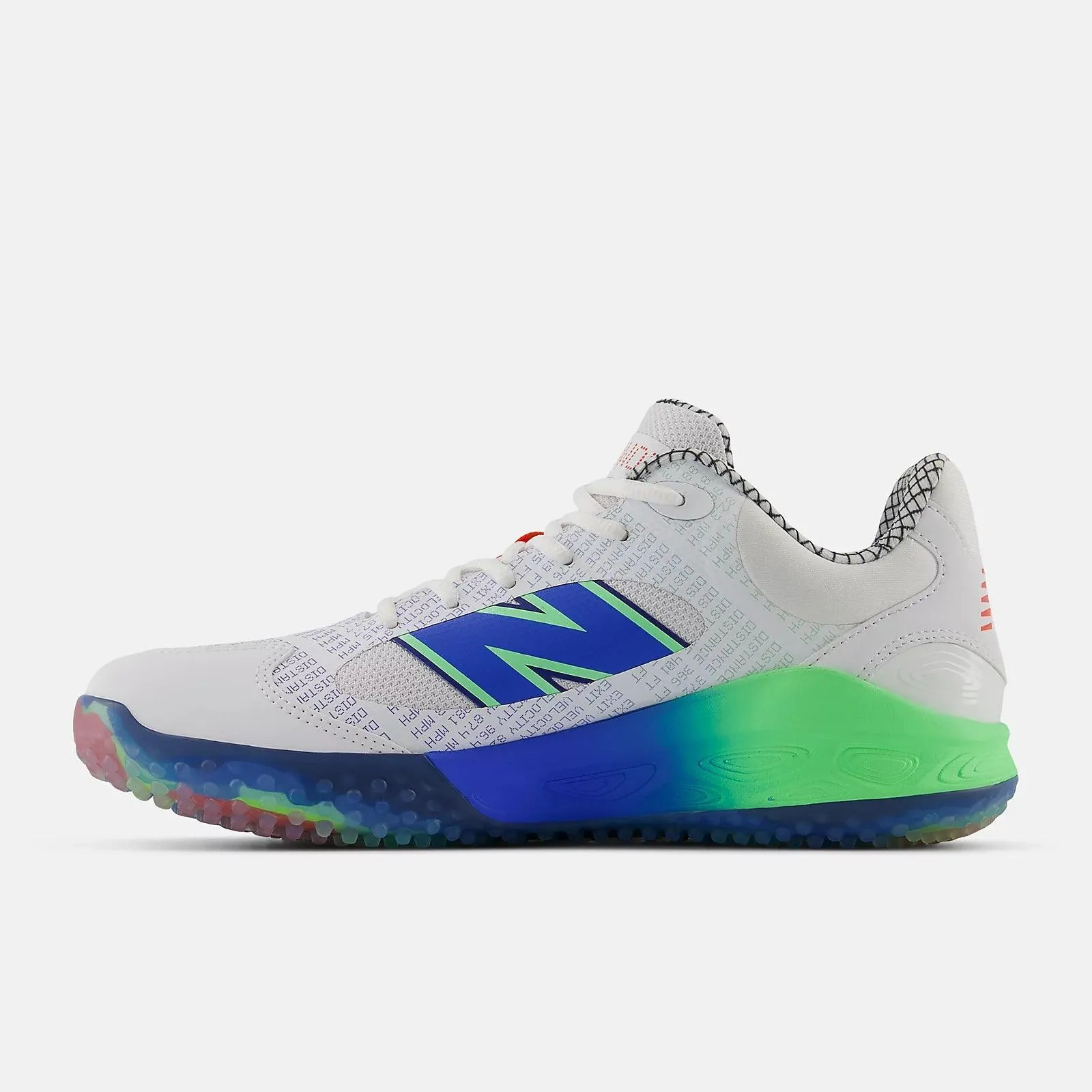 Weather resistant New Balance Men's Fresh Foam 3000 v7 Turf Baseball Shoes - Lab Work - T3000IT7