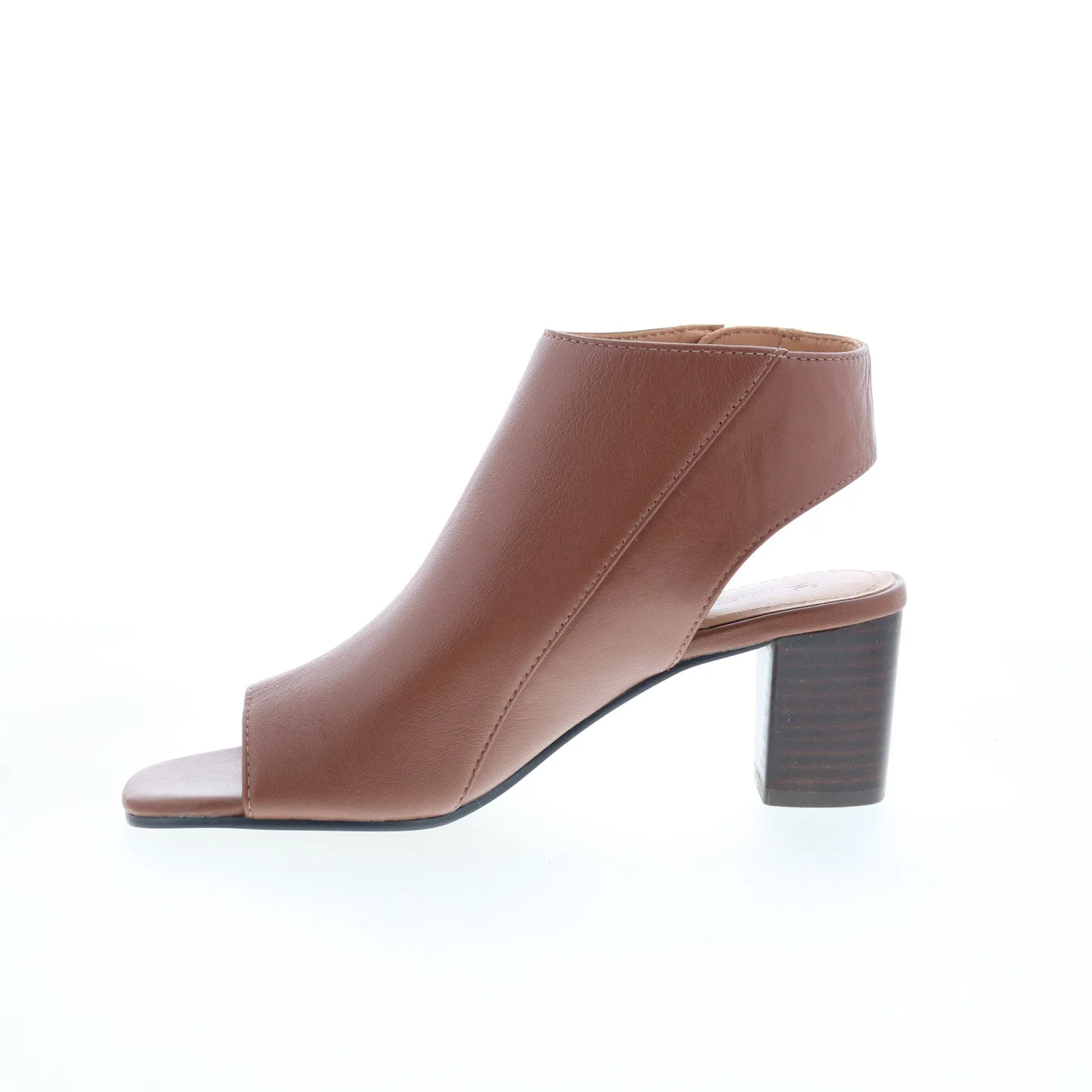 Family Reunion Johnston & Murphy Evelyn Side-Zip Bootie Womens Brown Ankle & Booties Boots