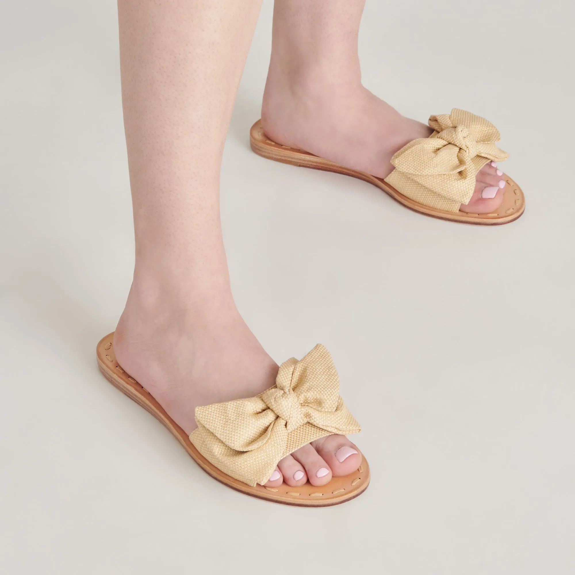 DARSEY SANDALS LT NATURAL RAFFIA Stay Breezy
