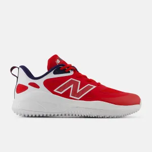 Smart Stylewear New Balance Women's Fresh Foam x Velo v4 Turf-Trainer Softball Shoes - Red/White/Navy STVELOU4