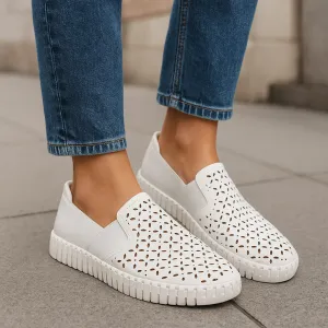 DJANGO & JULIETTE HAREL WHITE Comfy Everyday Light Slip