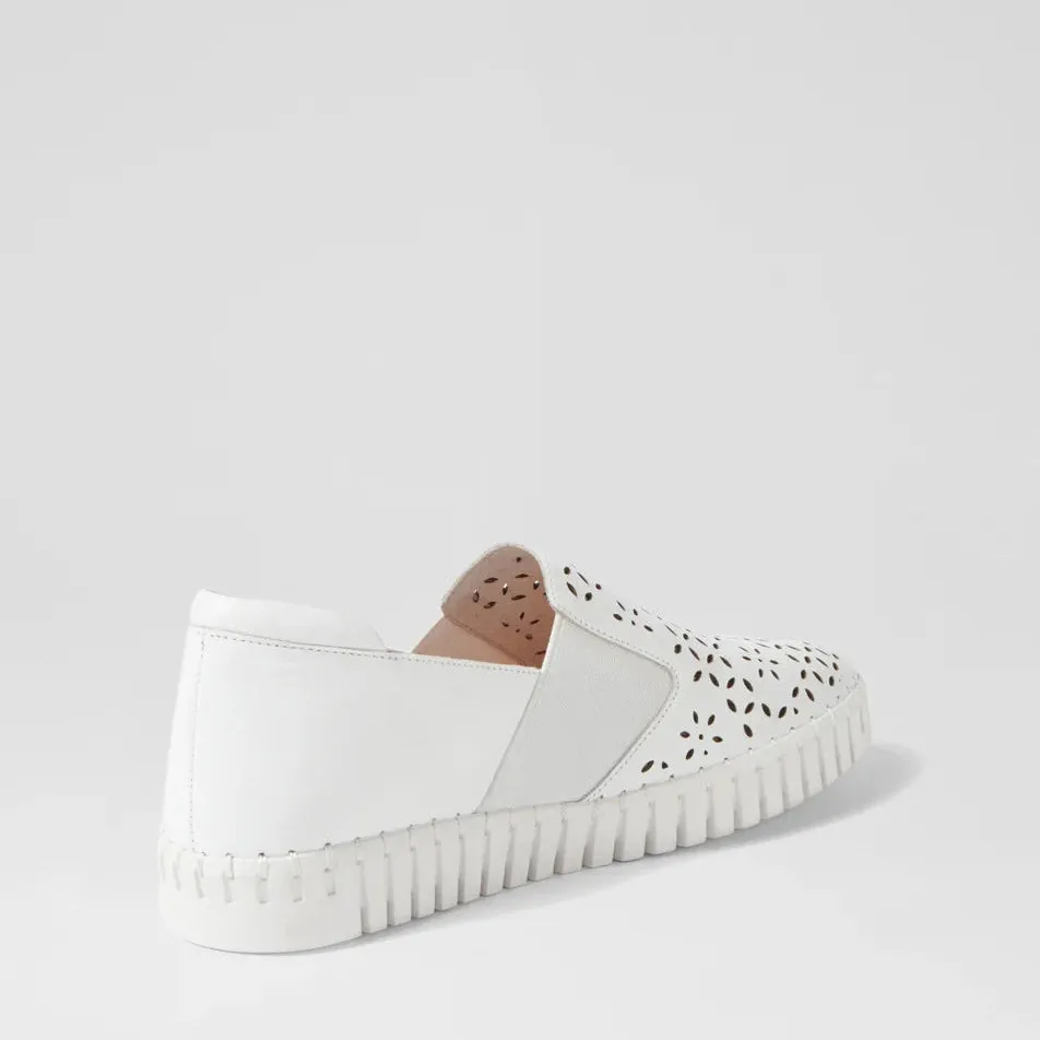 DJANGO & JULIETTE HAREL WHITE Comfy Fit Relaxing Fit