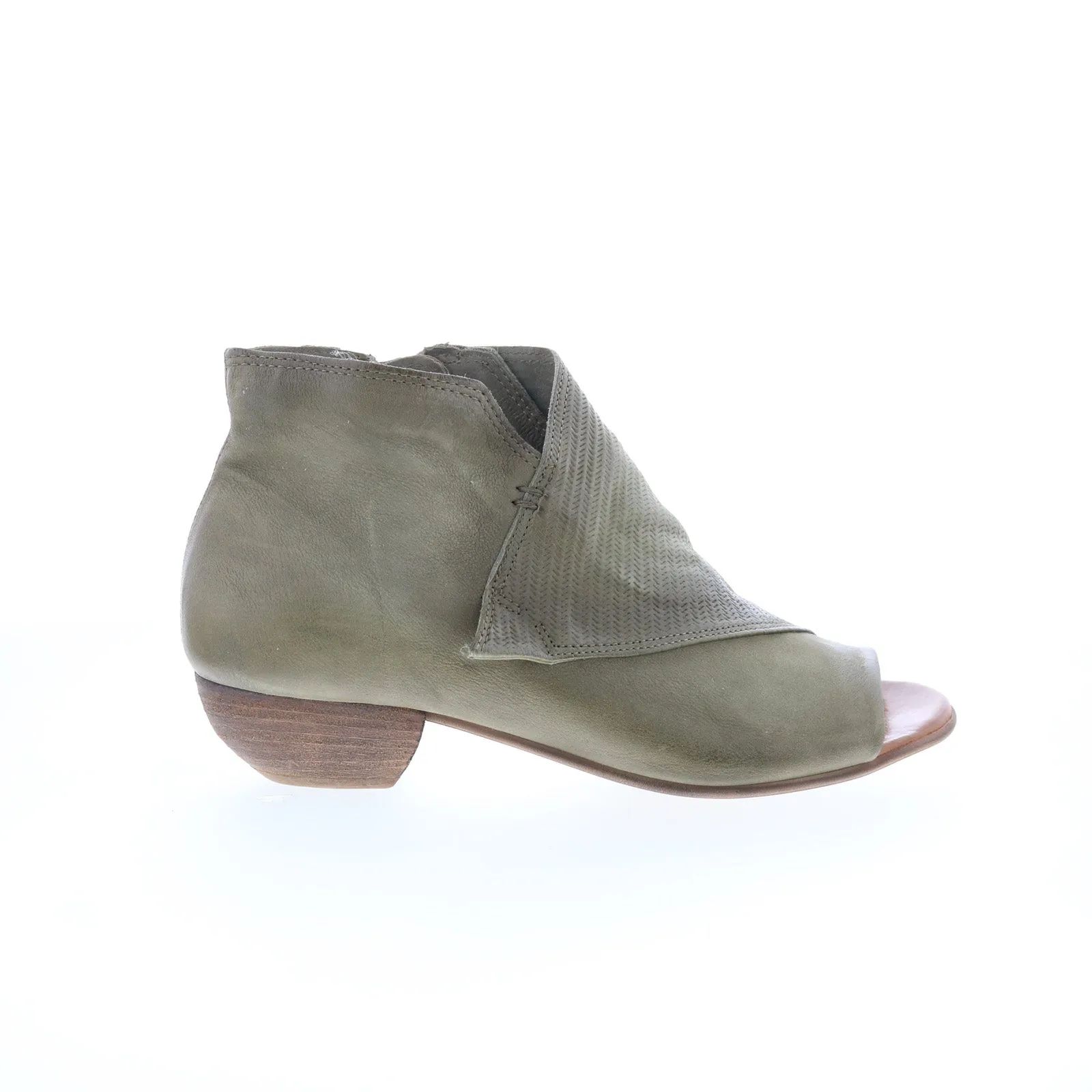 Sturdy Build Miz Mooz Camp 286062-101-6934 Womens Gray Leather Ankle & Booties Boots