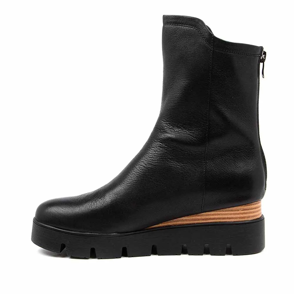 DJANGO & JULIETTE REPAY BLACK Contoured Footbed Work Field