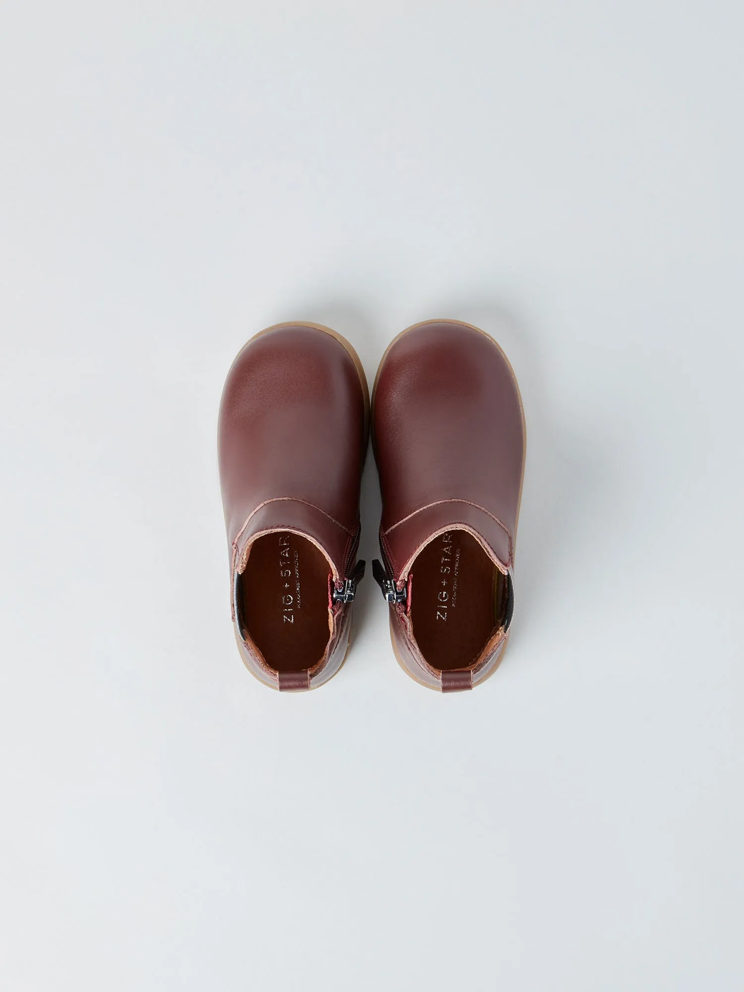 Premium Leather Rockit Infant Kids' Boot Oxblood