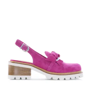 BRESLEY DOSILE HOT PINK SUEDE Summer Ease