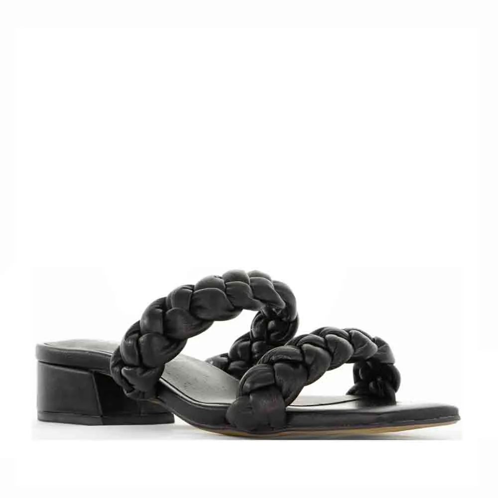 LE SANSA GILLIAN BLACK Quick Comfort Fit Flexible Upper