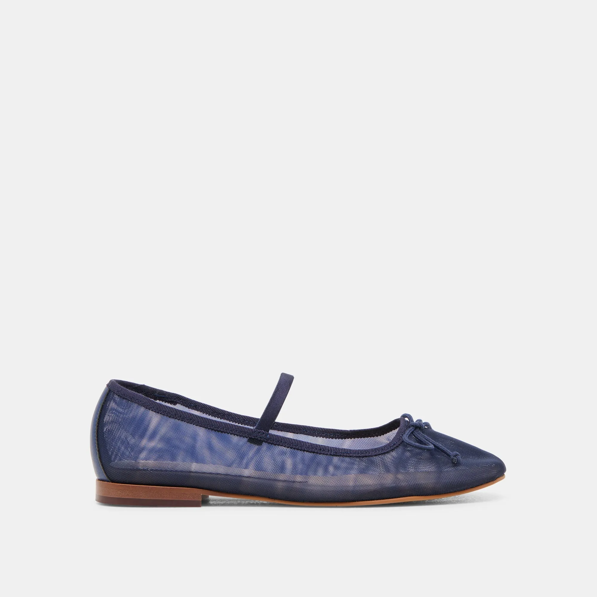 Look Mood CADEL BALLET FLATS NAVY MESH