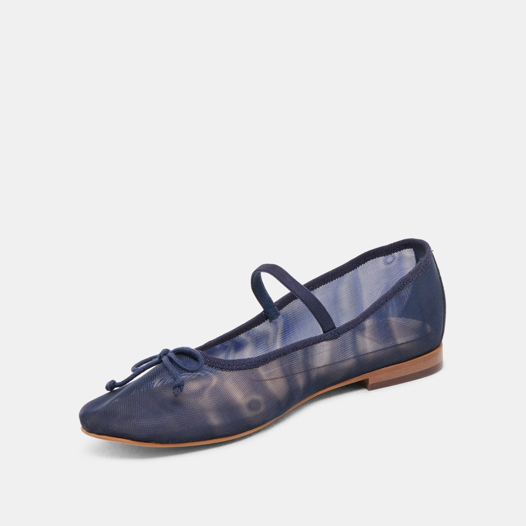 Relaxed Comfort CADEL BALLET FLATS NAVY MESH