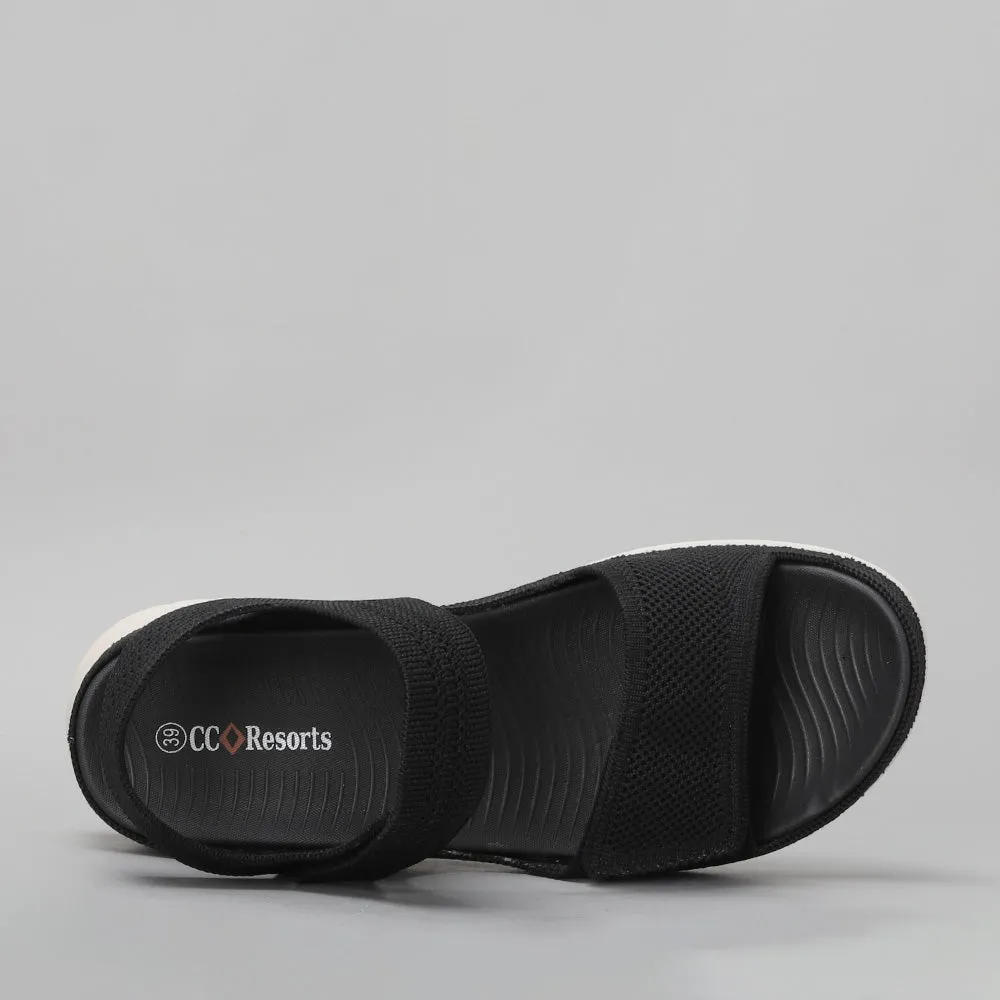 Open Front Outdoor Friendly CC RESORTS RAM BLACK