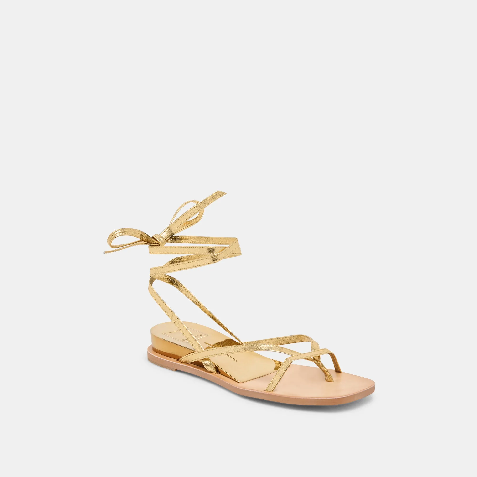 RUDIE SANDALS DARK GOLD METALLIC LEATHER Relaxed Outdoor Footwear Crystal Shine