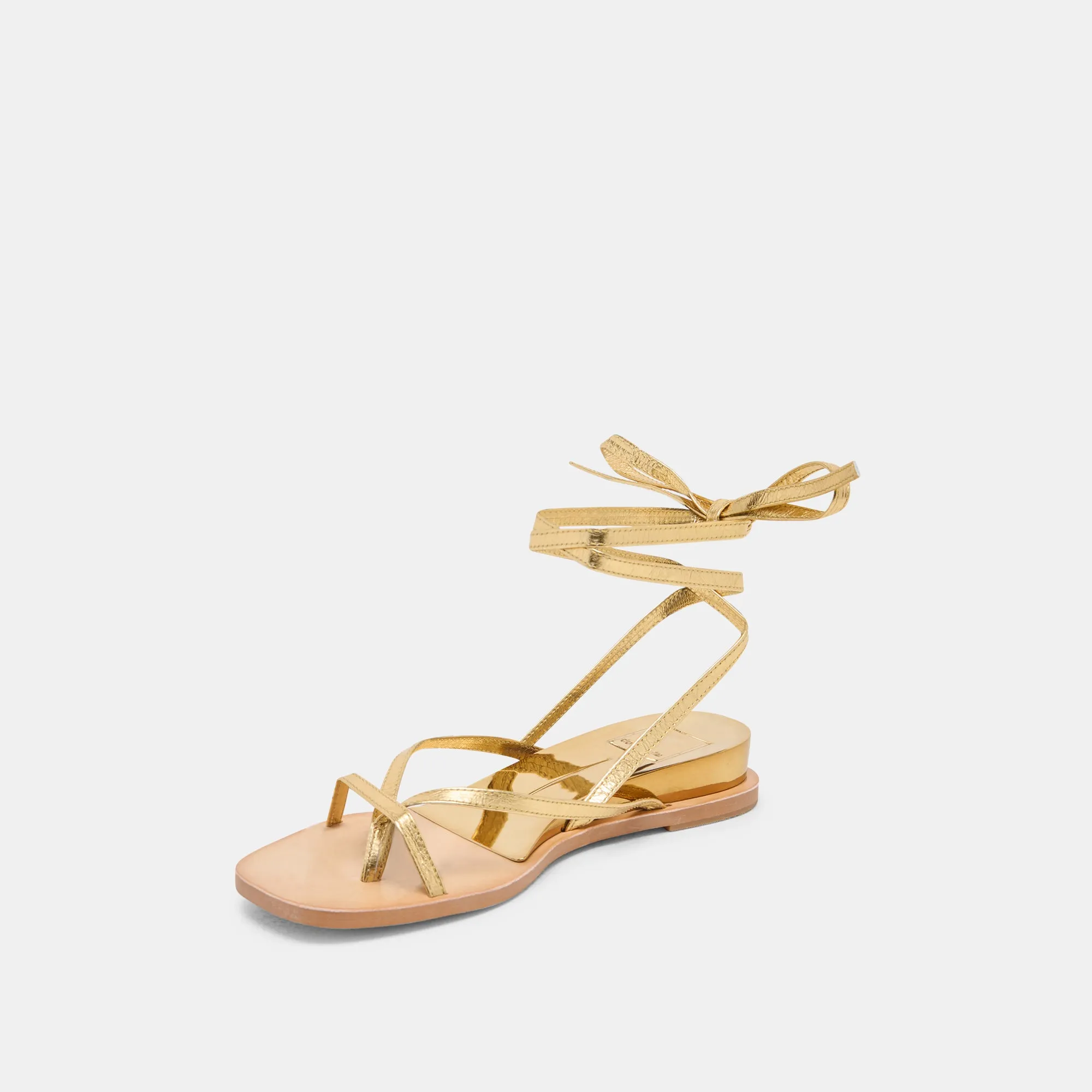 Daily Walk RUDIE SANDALS DARK GOLD METALLIC LEATHER