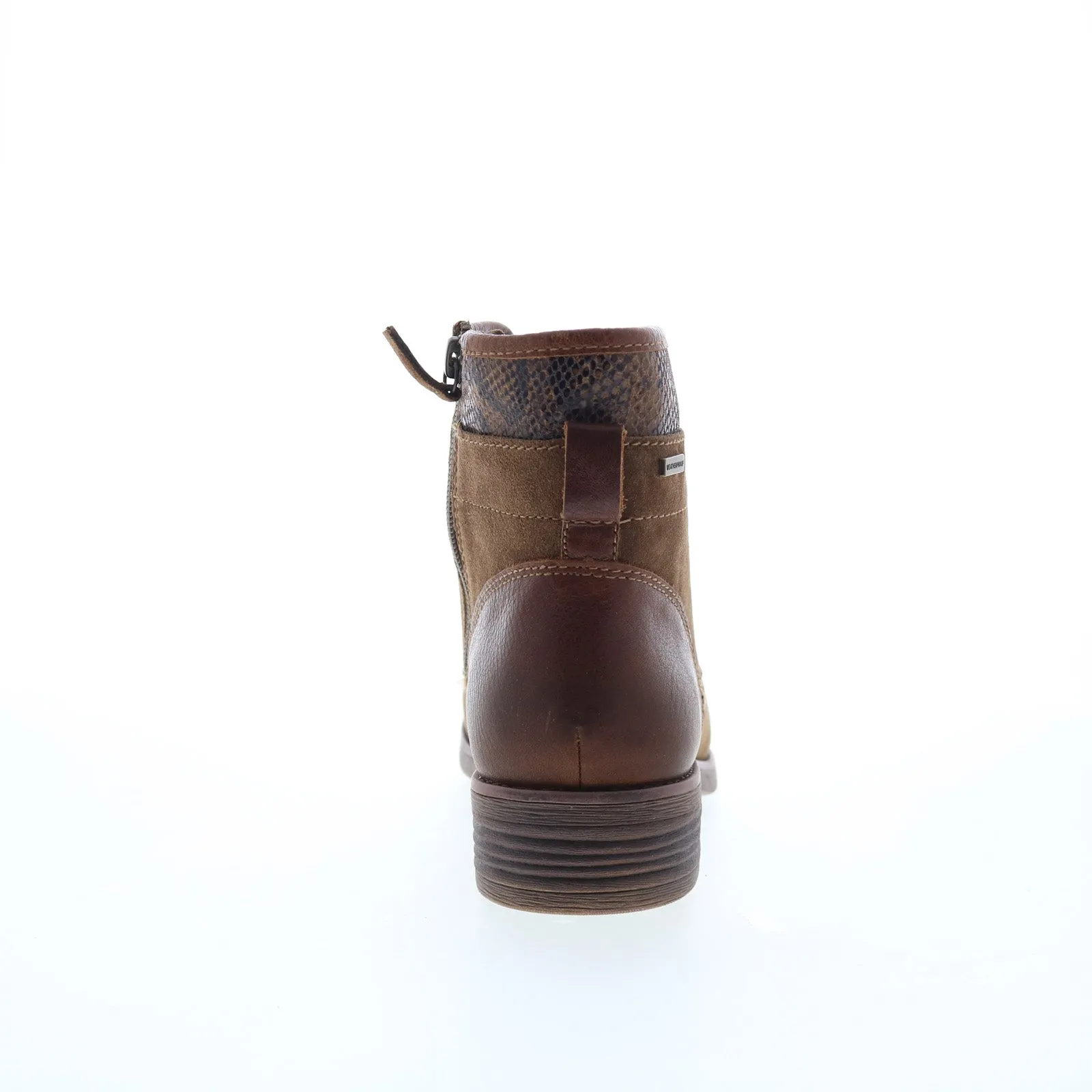 Comfortiva Tomeo CT0025220 Womens Brown Suede Lace Up Casual Dress Boots Comfortable Footwear