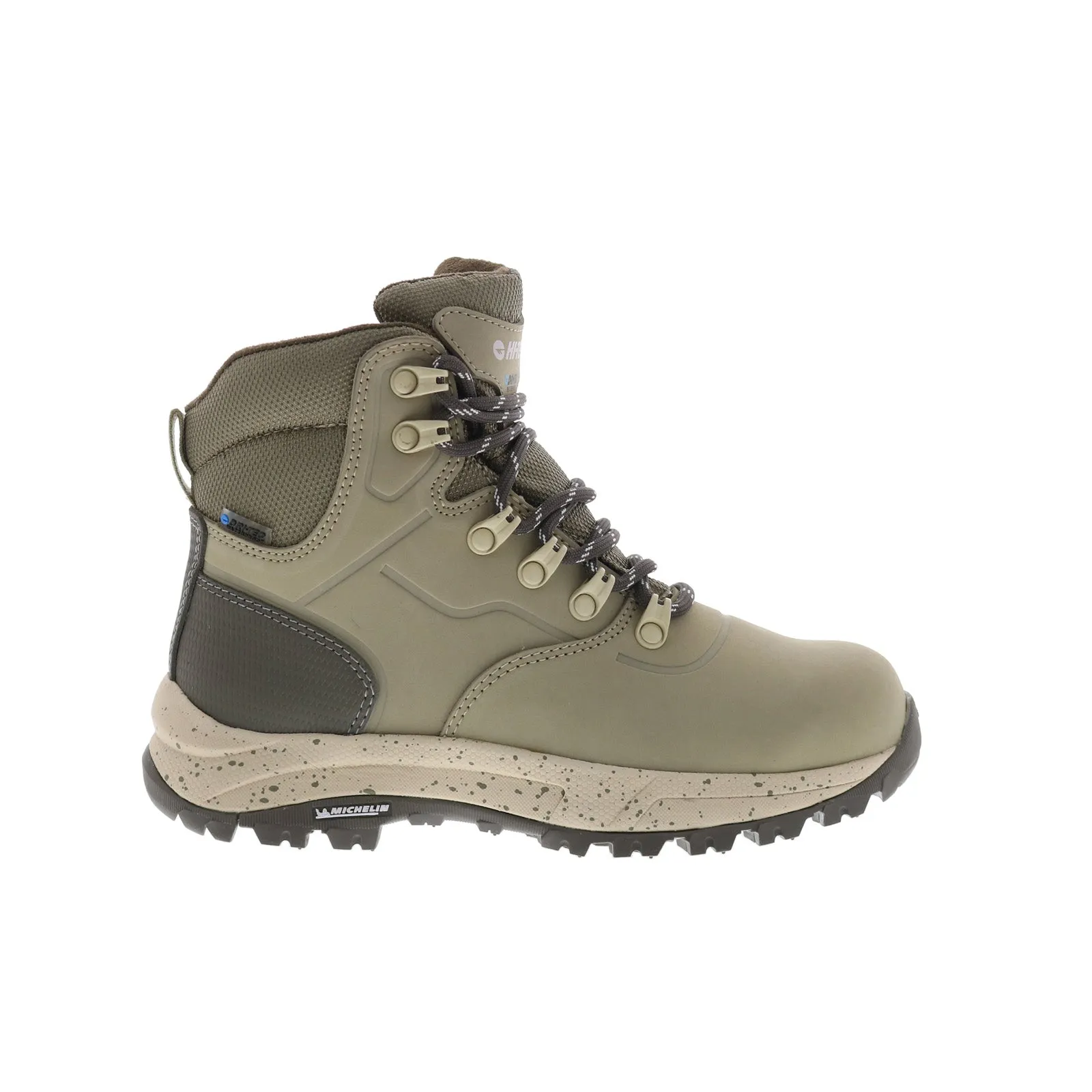 Easy Match Hi-Tec Altitude VII Waterproof CH80066W-T Womens Beige Nubuck Hiking Boots